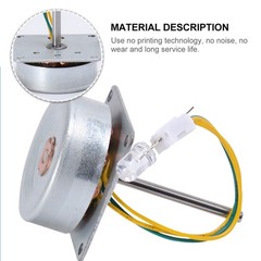 Miniature Low Power AC Three Phase Generator for Teaching and DIY Use