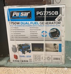 Pulsar Dual Fuel Generator PG7750B 7750W