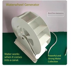 Low-Speed Disc-Type Water Turbine Generator Waterwheel Hydroelectric Generator