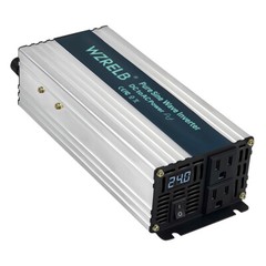 Pure Sine Wave Inverter 24V to 120V Power Converter 800Watt Truck Camp Car Home