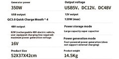Pedal Generator Mobile Phone Power Bank Hand-crank Generator High Power
