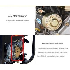 6KW 24V DC generator 24V Diesel Generator Parking Air Conditioner Diesel Generat