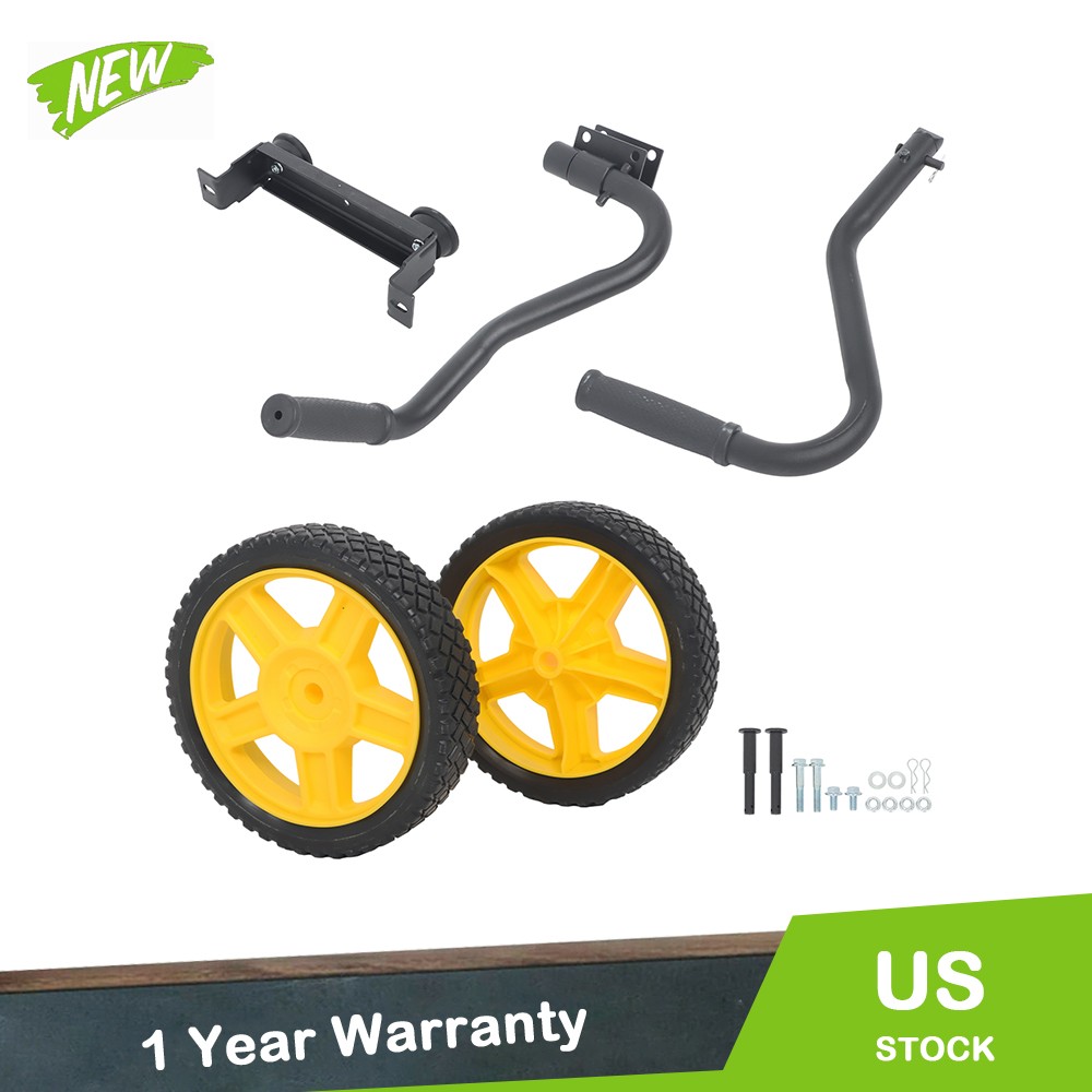 With folding handle and tires For Champion 2800-4750W Generator wheel kit 40065