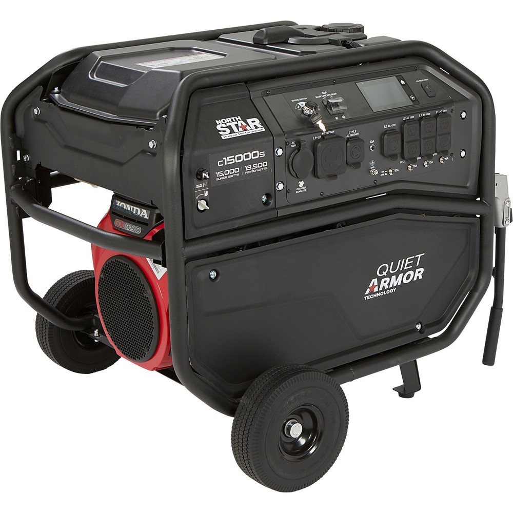 NorthStar Generator – 15,000 Surge Watt – Electric Start – Honda GX690 V-Twin