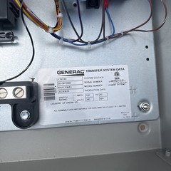 Generac 7172 10Kw Propane / 9Kw Natural Gas Generator, Single Phase GENERATOR