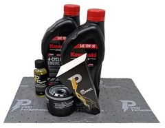Power Performance 10W-30 Oil Change Kit for Kawasaki 49065-0721 (0736)