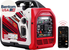 4000 Watt Dual Fuel Inverter Generator with Bluetooth® Control Start and Display