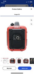 Simpson Cleaning SIG2218 1,800 Watt Portable Inverter Generator with LED Display