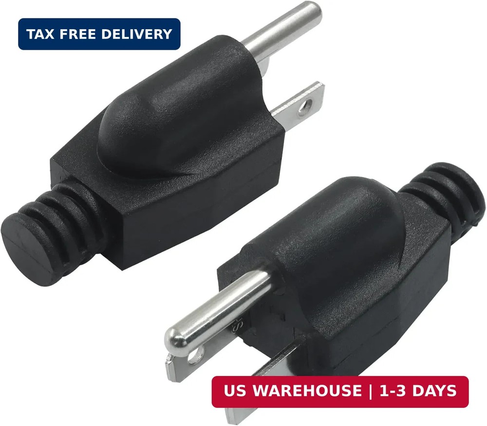 Biaungdo 2 Pack Neutral Ground Bonding Plug for Portable Inverter Generator, Sur