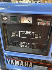 Vintage Yamaha EF1000 EF 1000 Portable Generator 12VDC Japan W/Manual & Cable