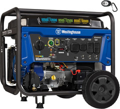 13500 Peak Watt Tri-Fuel Home Backup Portable Generator, Remote Electric Start,