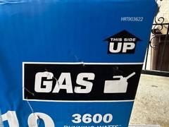 HART 3600 Watt Portable Gas Generator -HRT903622 – Automatic Safety Shutdown