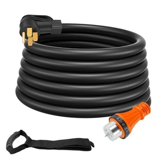 50 Amp Generator Cord 25 Feet, NEMA 14-50p to CS6364 & SS2-50R Generator 25 ft