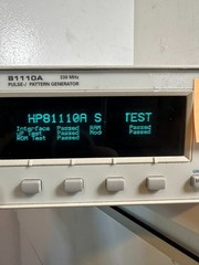 Hewlett Packard 81110A White 330MHz Digital Display Pulse Pattern Generator