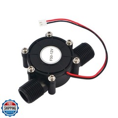 Beduan Micro Water Turbine Generator Hydroelectric Power G1/2″ Male Thread 12…