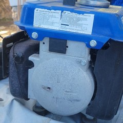 Chicago Electric Portable Gas Generator 800W/900W 120V Recoil Start 66619