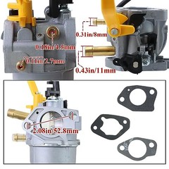 Carburetor 380723515 Compatible with Firman H07553 7500 9400 Watts Dual Fuel