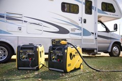 Champion 4,500-W Super Quiet Portable RV Ready Gas Inverter Generator, CO Sensor