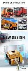 12v-24V 6KW Parking Air Conditioning Gasoline Generator diesel fuel Truck