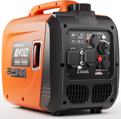 AIVOLT Inverter Generator 4300W Gas Powered Portable Super Quiet Outdoor Generat