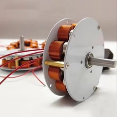 Generator 50W 24V High-Magnetic Multi-Pole Three-Phase AC Iron-Core Generator