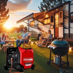 Fits PREDATOR 5000 Watt Dual-Fuel SUPER QUIET Inverter Generator + Ext. Cord