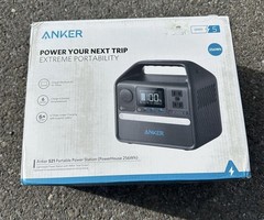 Anker 521 Portable Power Station 256Wh Solar Generator 200W 6-Ports Power Bank