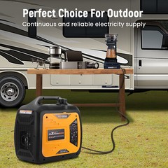 Gas Inverter Generator 5000W/3800W Electric Remote Start RV Ready EPA Certified