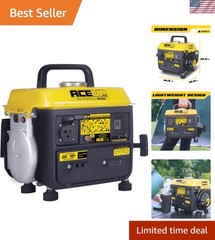 1,200W Gas-Powered Generator, Small Portable Generator Camping Ultralight, EP…