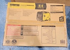 Champion 200988 4500-Watt Portable Dual Fuel Inverter Generator