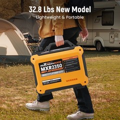 Lightweight 15kg 2350W Inverter Generator for Garden & Courtyard Lighting
