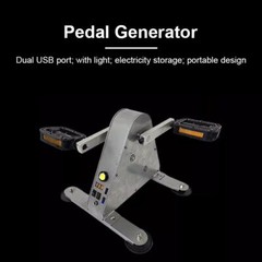 100W New Portable Pedal Generator for Power Generation Charging Lighting FitneGF