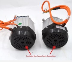 Electric Tricycle 48V 60V 72V 1500W High Speed Brushless Differential Motor