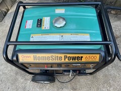 Onan HomeSite Power 6500 Watts Generator Honda Motor Electric Start Runs Great