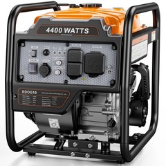 Mutaomay Gas Powered Generator Inverter 4400W For RV Camping/Home Backup Use