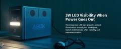 ABOK Ark2000 Portable Power Station 1536Wh 2000W Solar Generator with 200W PV
