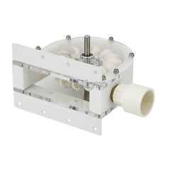 100-300W 500-4000RPM Pelton Wheel Impulse Pelton Turbine with Adapter ts12