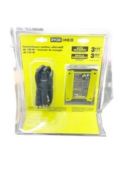 RYOBI ONE+ 18V 120-Watt 12V Automotive Power Inverter with Dual USB Ports