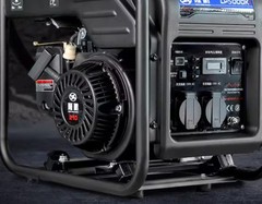 220V Single-Phase 3kW Inverter Portable Gasoline Generator for Home Use