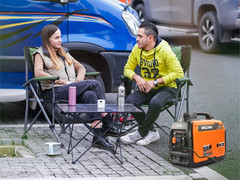 Portable Generator，2200W Ultra-Quiet Gas Engine, EPA Compliant, Eco-Mode Feature
