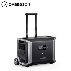 Dabbsson 3430Wh 3600W DBS3500 Portable Power Station Solar Generator for Camping