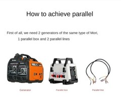 Mobile Small Parallel Device for Digital Frequency Conversion Gasoline Generator