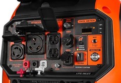 WEN 6800W Quiet Portable Dual Fuel Inverter Generator, Electric Start, CO Sensor
