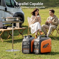 Efurden Inverter Generator Gasoline 2800W Portable Quiet for Camping RV Travel