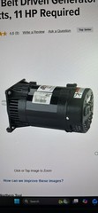 5000 watt North Star generator head