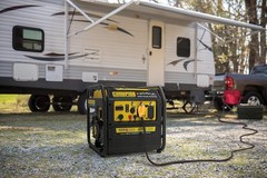 Champion 4,250-W Super Quiet Portable RV Ready Dual Fuel Gas Inverter Generator