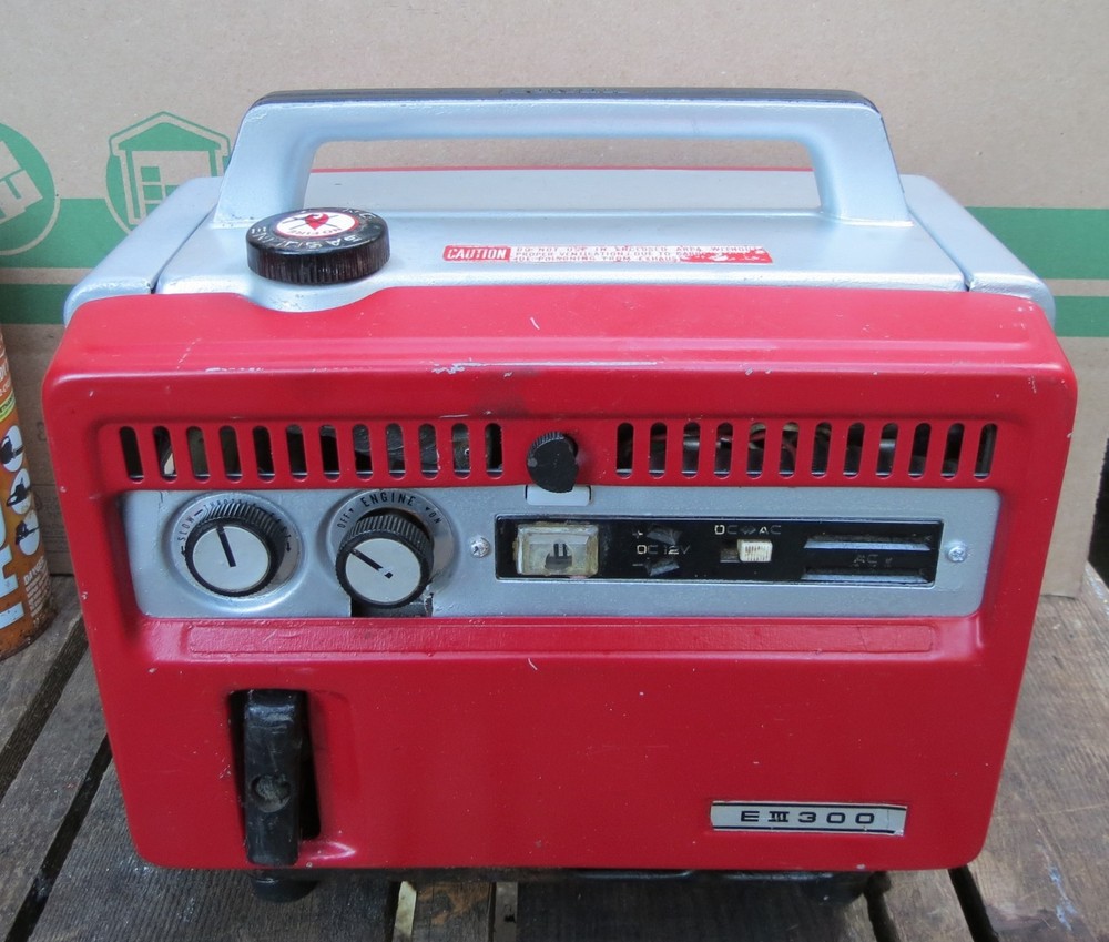 Honda E 300 Generator 1960s Vintage See Video, Rare