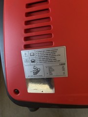 Rebel 1200i Portable Inverter Generator 120V 1.2kW Red/Black