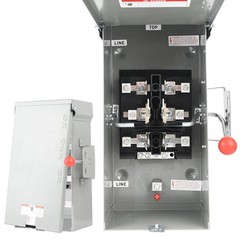 Lezbanz Manual Transfer Switch 100 Amp NEMA 4X, Generator Switch…