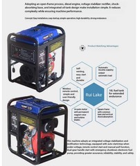 24V DC Generator 24V Diesel Generator Parking Air Conditioner Diesel Generator